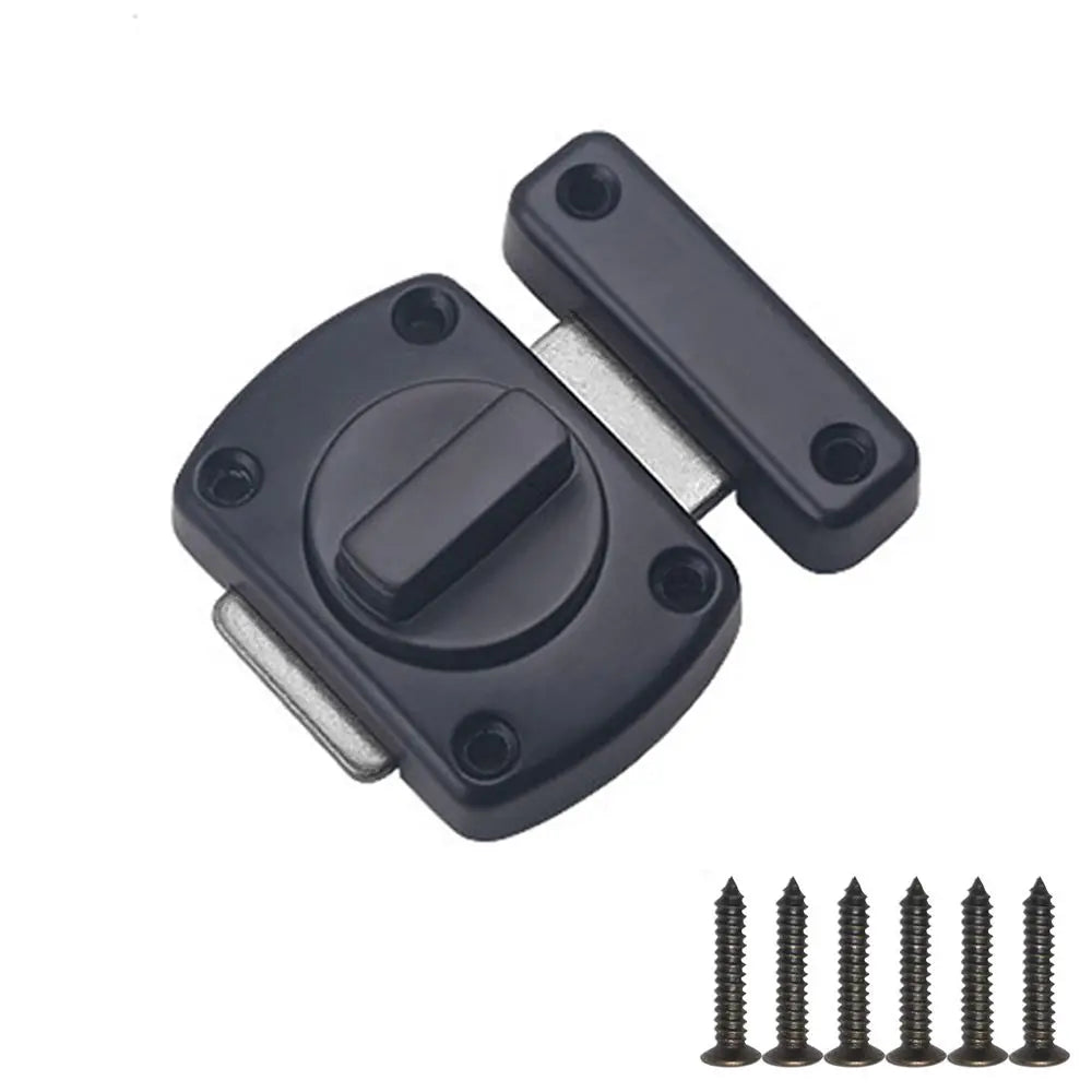 Universal Cabinet Door Privacy Latch Furniture Door Bolts Sliding Door Lock Bolts Security Sliding Zinc Alloy Lock Gate Latch