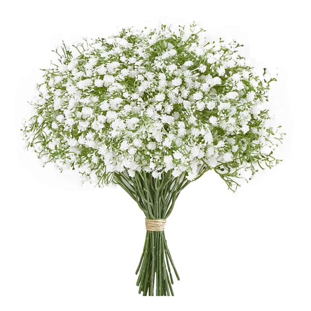 Fake Baby's Breath Flowers β Perfect for Weddings & Crafts (10/15pcs)