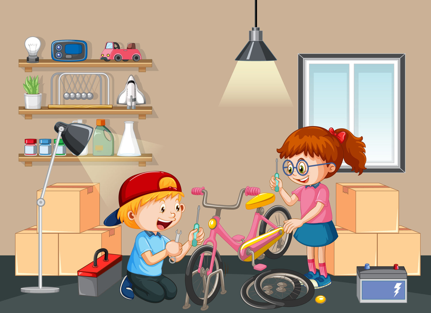Anti-clutter for kids