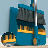 Household Broom & Dustpan Set – Durable, long handle for home, office, school, and dorm.