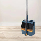 Household Broom & Dustpan Set – Durable, long handle for home, office, school, and dorm.