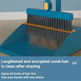 Household Broom & Dustpan Set – Durable, long handle for home, office, school, and dorm.