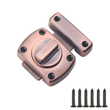 Universal Sliding Door Lock & Privacy Latch - Zinc Alloy