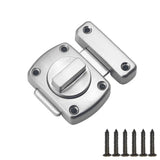 Universal Sliding Door Lock & Privacy Latch - Zinc Alloy