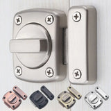Universal Sliding Door Lock & Privacy Latch - Zinc Alloy