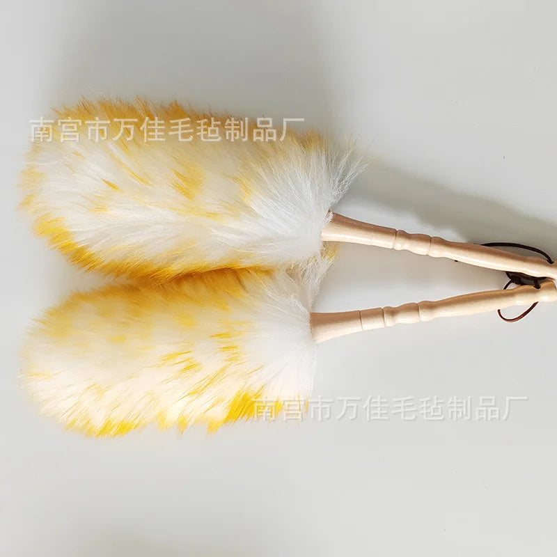 Scalable Wool Duster Household Cleaning Dust Duster Brush Car Cleaning Sweeping Dust Home Use Washable Clean Houseware Tools