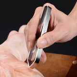 1pcs 430 Stainless Steel Fish Bone Tweezers – Clip remover tongs, kitchen tool.
