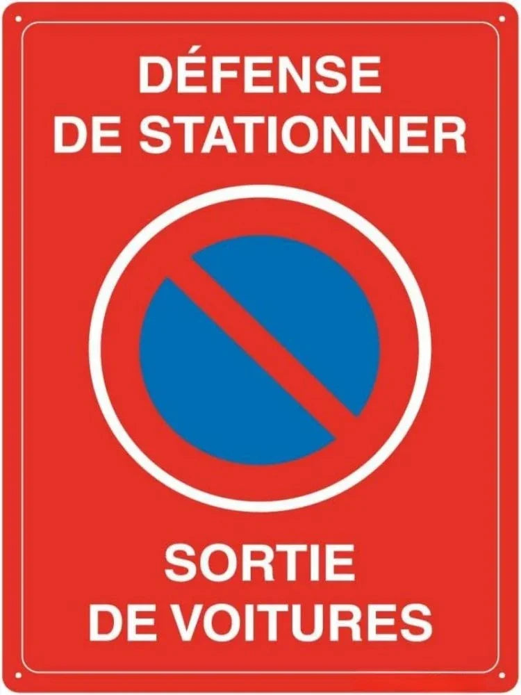 "Heavy Duty Aluminum Security Sign Surveillance Private Property No Trespassing' Warning Plaque for Warehouse