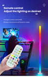 150cm RGB Smart Corner Floor Lamp – APP-Controlled, Dimmable