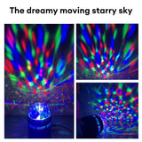 USB LED Starry Sky Rotating Projector Lamp