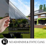 One-Way Privacy Window Film - UV Blocking & Anti-Look Tint