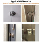 Universal Sliding Door Lock & Privacy Latch - Zinc Alloy