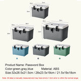 3-Digit Lock Safe for Cash, Jewelry & Documents – Portable Organizer