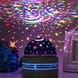 USB LED Starry Sky Rotating Projector Lamp