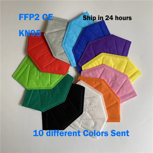 Mascarillas FPP2 Niños Homologada 9-12 Years KN95 Masks Children FFP 2 5layers Mascarilla FFP2 Infantil FFP2Mask Kids