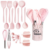 18-Piece Silicone Kitchen Utensil Set