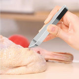 1pcs 430 Stainless Steel Fish Bone Tweezers – Clip remover tongs, kitchen tool.