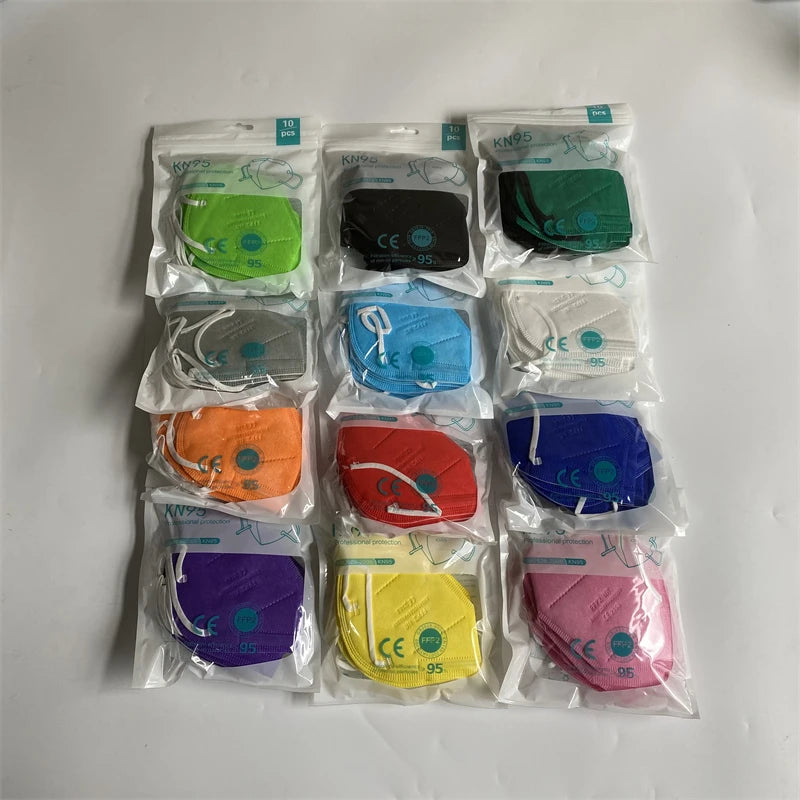 Mascarillas FPP2 Niños Homologada 9-12 Years KN95 Masks Children FFP 2 5layers Mascarilla FFP2 Infantil FFP2Mask Kids