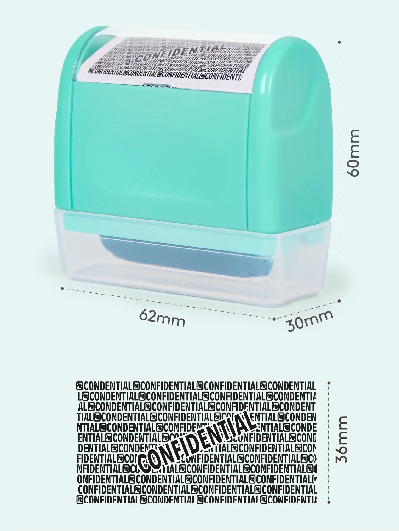 Privacy Seal Identity Theft Protection Roller Seal Set Replacement with Anti-theft and Privacy security seal