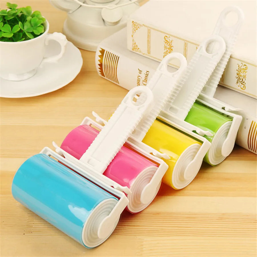 Reusable Lint Roller Washable Lint Remover for Clothes Pet Hair Sticky Home Cleaning