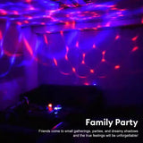 USB LED Starry Sky Rotating Projector Lamp