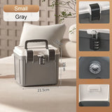 3-Digit Lock Safe for Cash, Jewelry & Documents – Portable Organizer