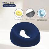 Ergonomic Memory Foam Face Down Pillow for Home & Salon
