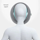 Ergonomic Memory Foam Face Down Pillow for Home & Salon