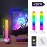 150cm RGB Smart Corner Floor Lamp – APP-Controlled, Dimmable
