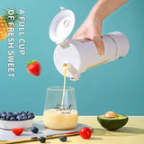 Portable 700ML Juice Blender with Steel Blades – 2-in-1 Smoothie Bottle