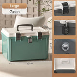 3-Digit Lock Safe for Cash, Jewelry & Documents – Portable Organizer