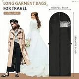60x180cm Wedding Dress & Garment Bag – Dustproof Travel Cover