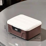 Portable 4-Digit Lock Safe for Cash, Medicine & Jewelry