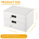 1/2-Layer Digital Lock Safe for Jewelry & Valuables