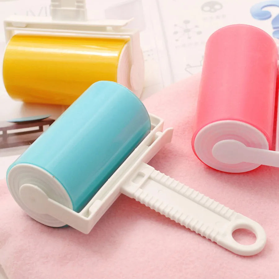 Reusable Lint Roller Washable Lint Remover for Clothes Pet Hair Sticky Home Cleaning