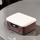 Portable 4-Digit Safe for Cash, Jewelry & Personal Items