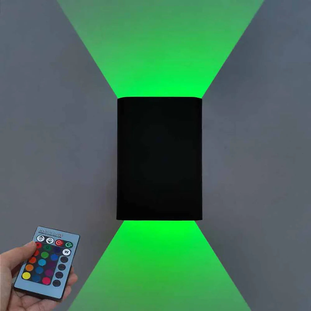 Dimmable LED Corridor Lamp – Modern Square Style with Remote