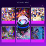 USB LED Starry Sky Rotating Projector Lamp