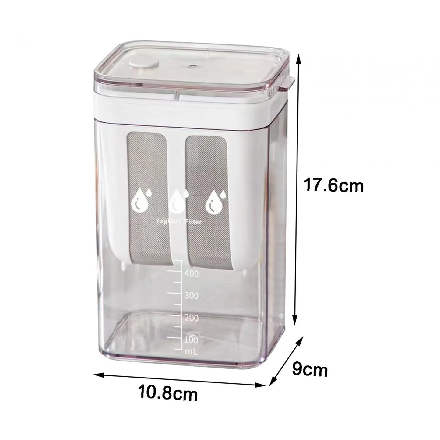 Yogurt Strainer Mesh Reusable Fine Mesh Strainer for Soy Milk Kitchen Juice Filter Separation Filter Mesh