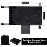 Kids Travel Airplane Bed & Leg Rest Hammock with Storage Bag