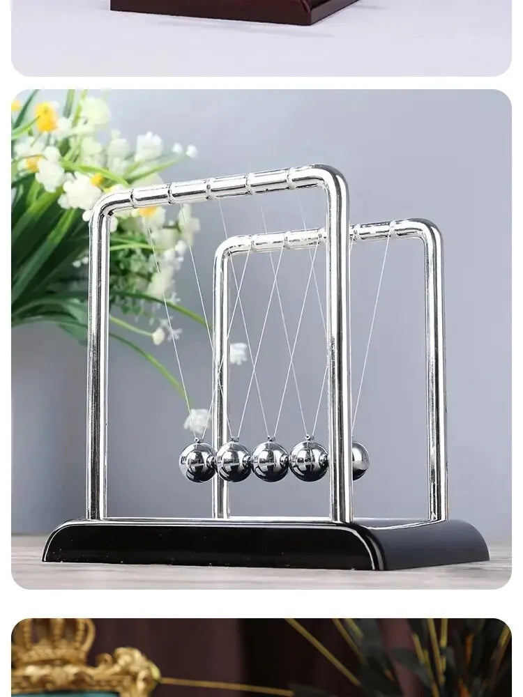 Newton's Cradle – Stress Relief Gift & Educational Science Toy