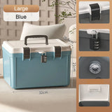 3-Digit Lock Safe for Cash, Jewelry & Documents – Portable Organizer