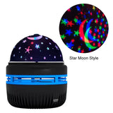 USB LED Starry Sky Rotating Projector Lamp