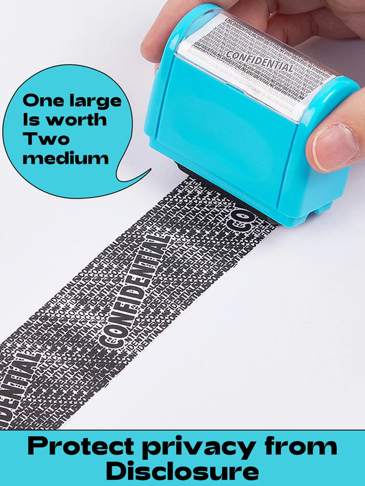 Privacy Seal Identity Theft Protection Roller Seal Set Replacement with Anti-theft and Privacy security seal