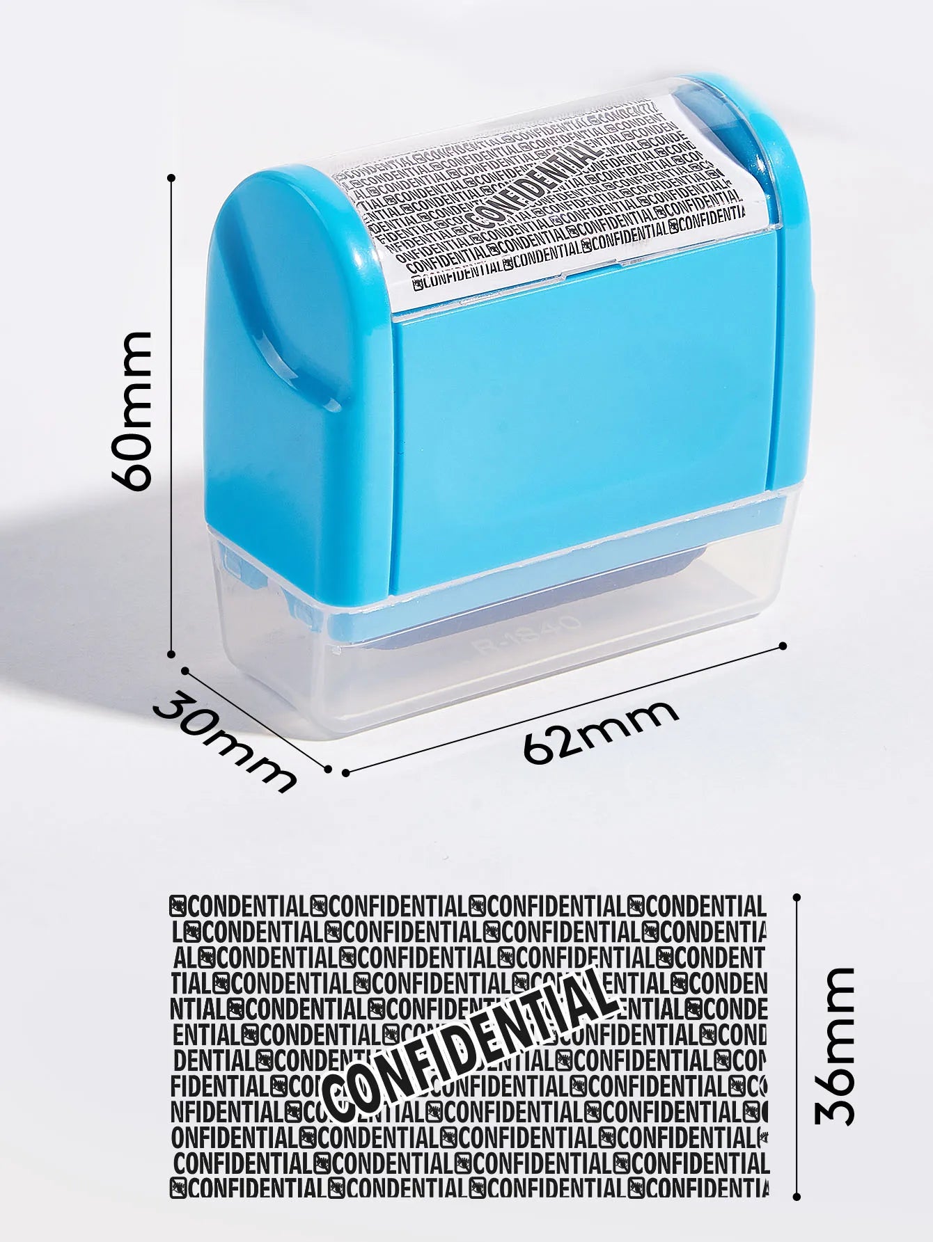 Privacy Seal Identity Theft Protection Roller Seal Set Replacement with Anti-theft and Privacy security seal