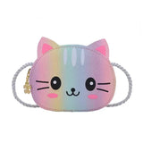 Cute Cat Shoulder Bag for Kids – Crossbody Coin Purse