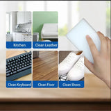 Magic Sponge Cleaner – Melamine foam scrubber for kitchen, bathroom, and dishware. Size: 10x6x2cm.