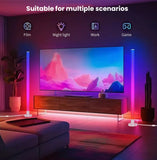 150cm RGB Smart Corner Floor Lamp – APP-Controlled, Dimmable