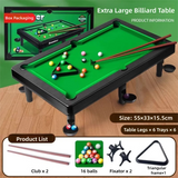 Mini Tabletop Billiards & Snooker Game for Kids