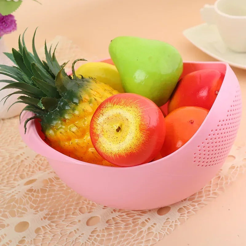 Food Grade Plastic Rice Bean Pea Cleaning Strainer Strainer Basket Strainer Drainer Cleaning Gadget Kitchen Accessories Tools